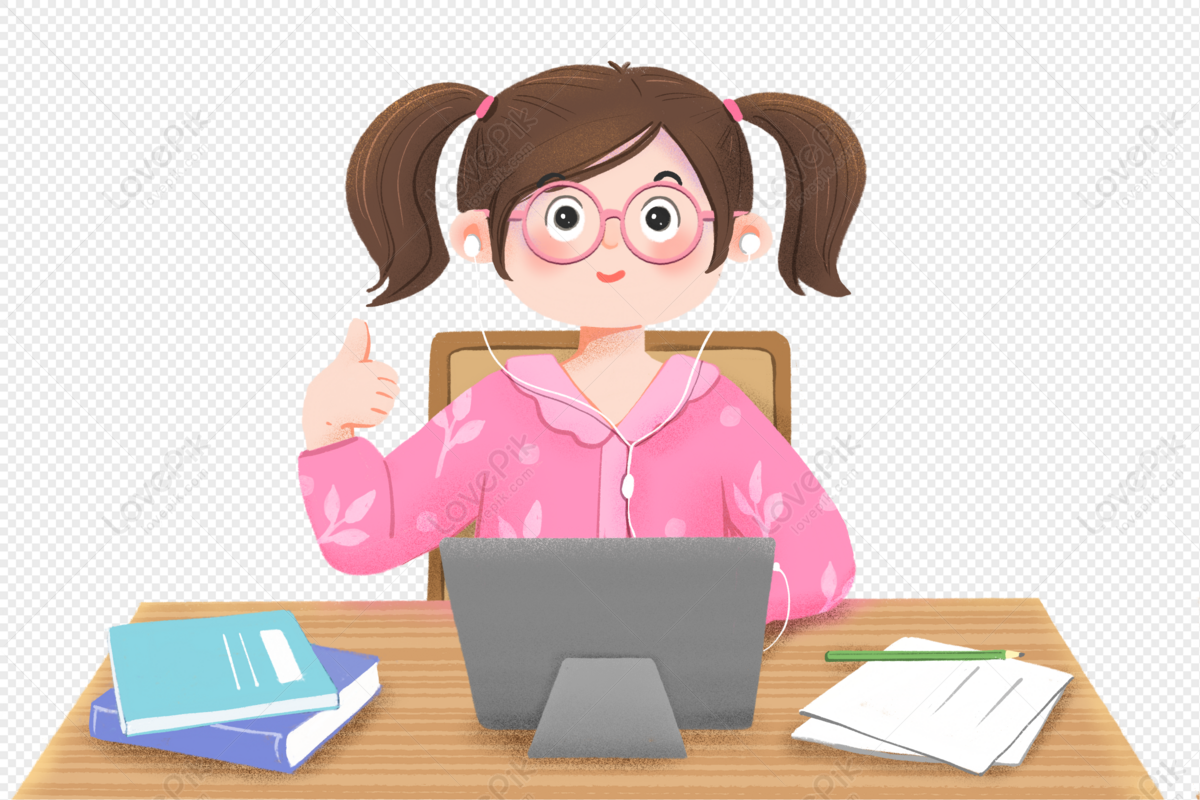 Computer online learning online lesson, family, online, learning png transparent background