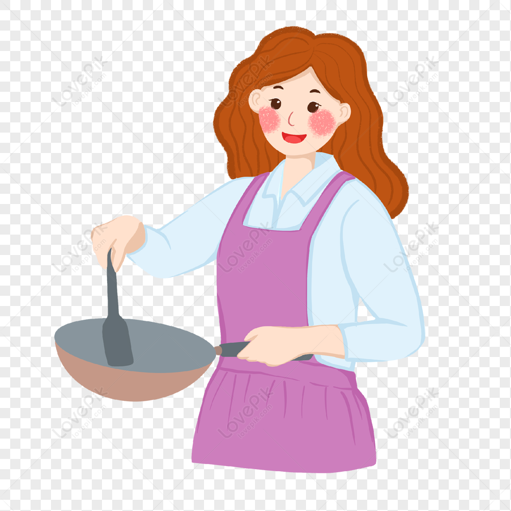 mother cooking