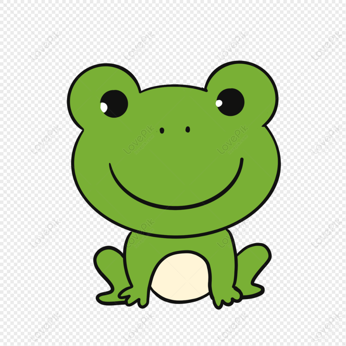 Cute Frog Cartoon PNG Images With Transparent Background | Free Download On  Lovepik