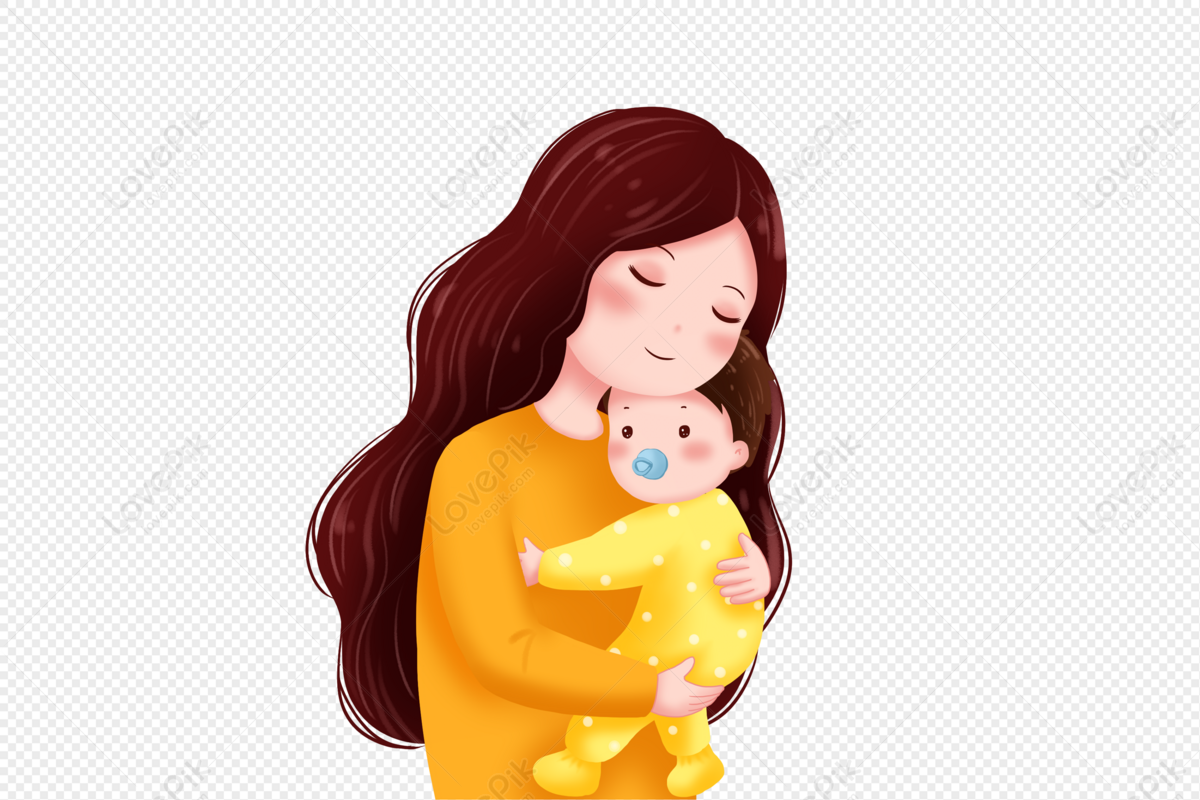 Mother holding baby, baby hold, mother, mother and child png transparent image