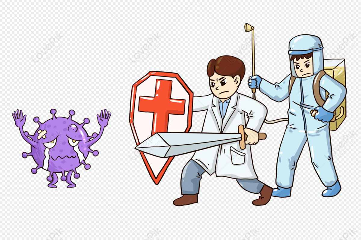Опасность ковида. Борьба против вирусов. Доктор иллюстрация. Медицина рисунки. Рисунок на тему медицина.