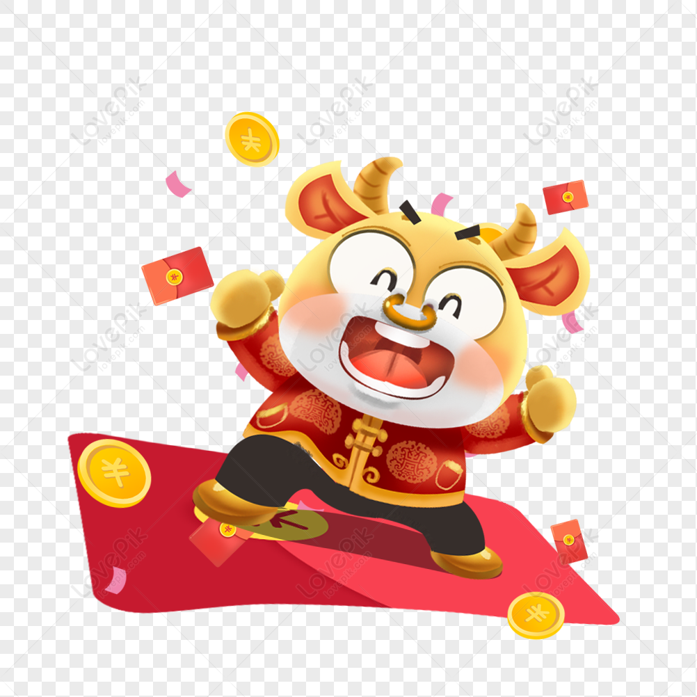 Red Ox In The Year Of The Ox PNG Hd Transparent Image And Clipart Image ...