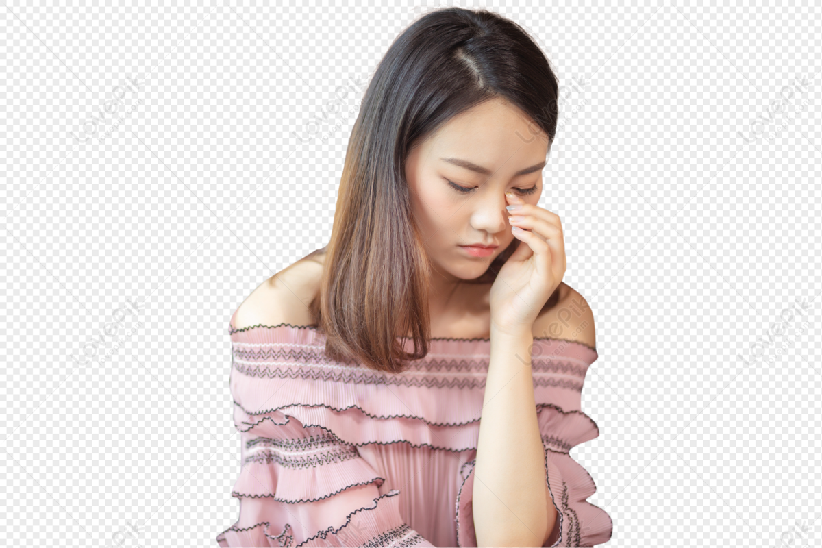 Sad Girl PNG Transparent Background And Clipart Image For Free Download -  Lovepik | 401644170