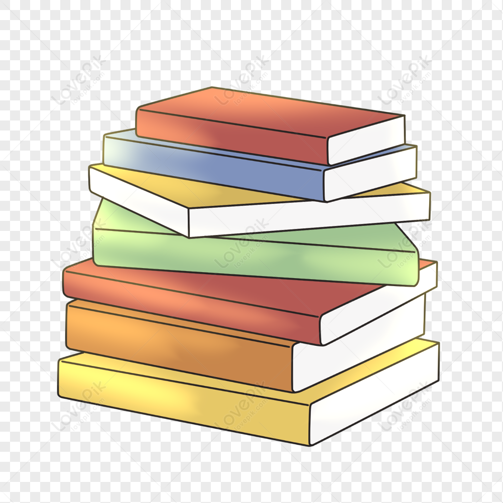 Stack Of Books PNG Transparent And Clipart Image For Free Download -  Lovepik | 401718606