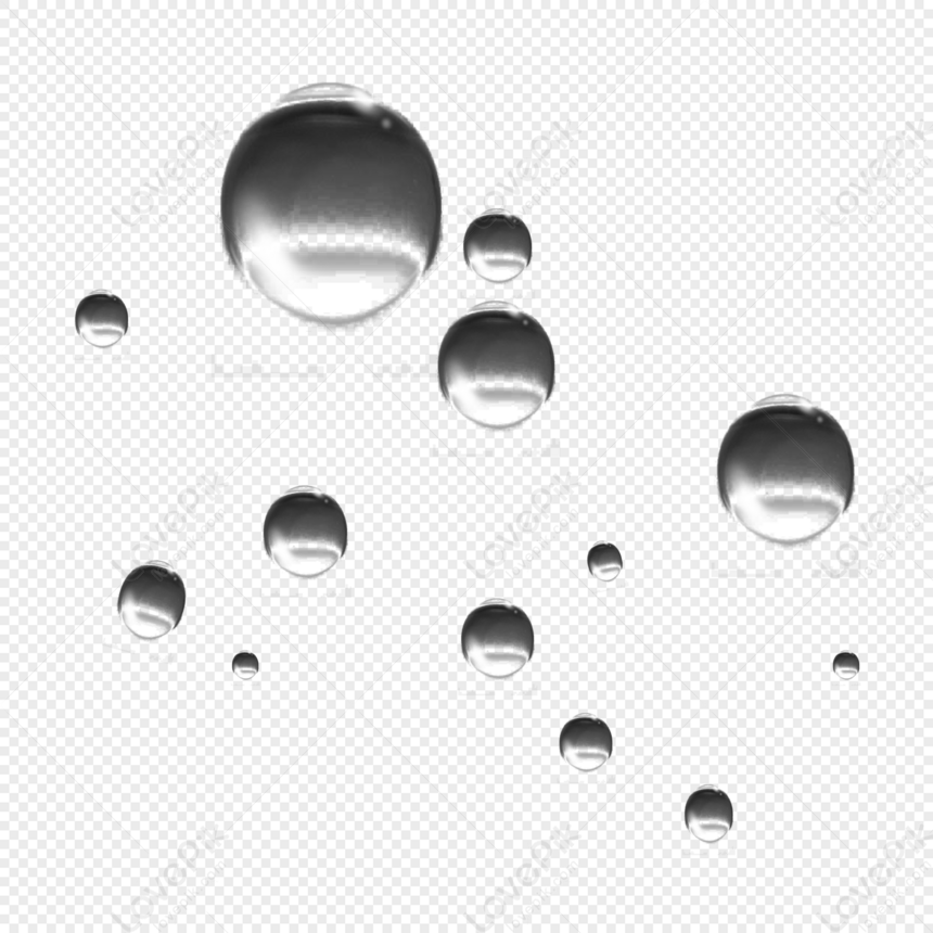 Floating Water Droplets PNG Picture And Clipart Image For Free Download ...