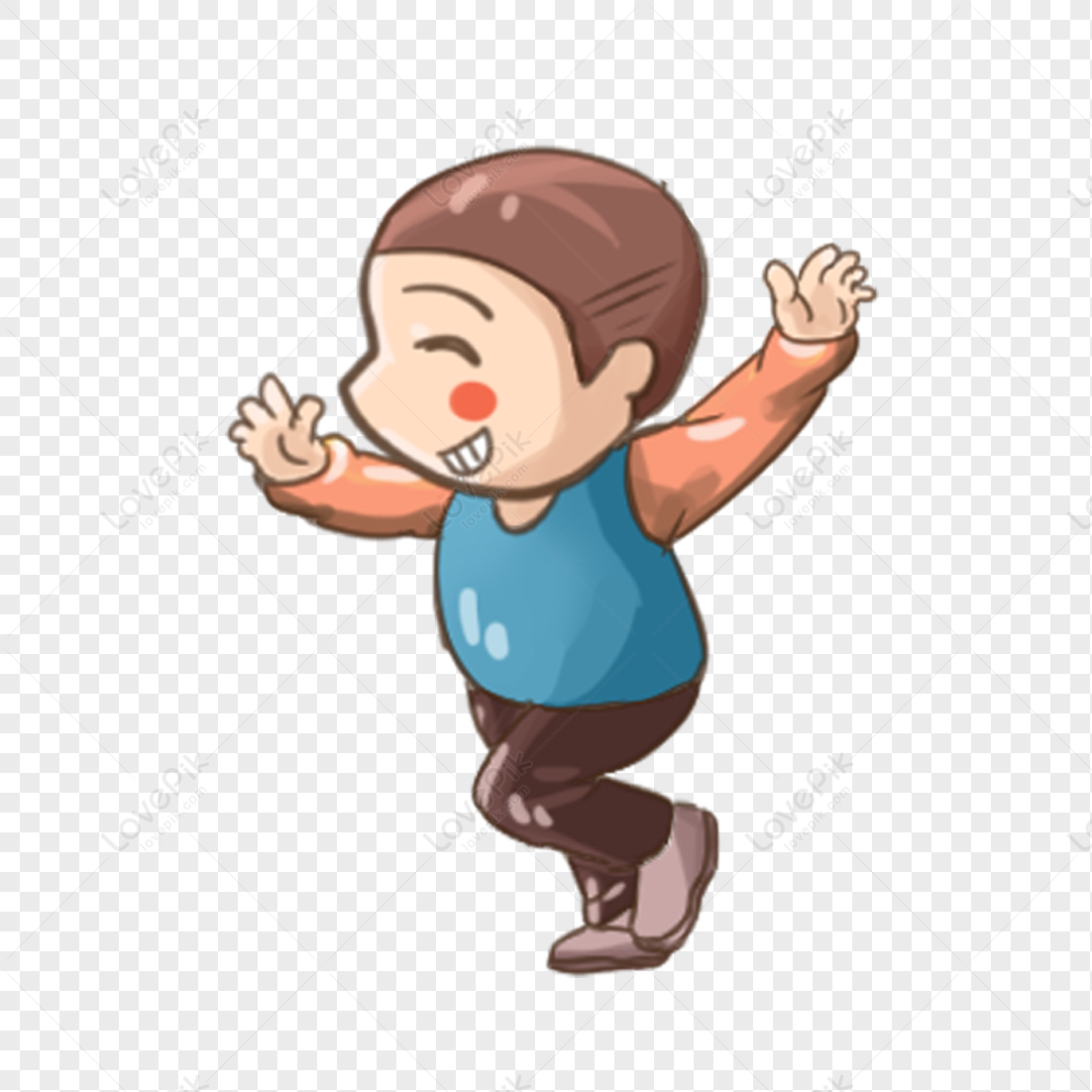 Cartoon Man, Cartoon Character, Boy Cartoon, Blue Cartoon PNG ...