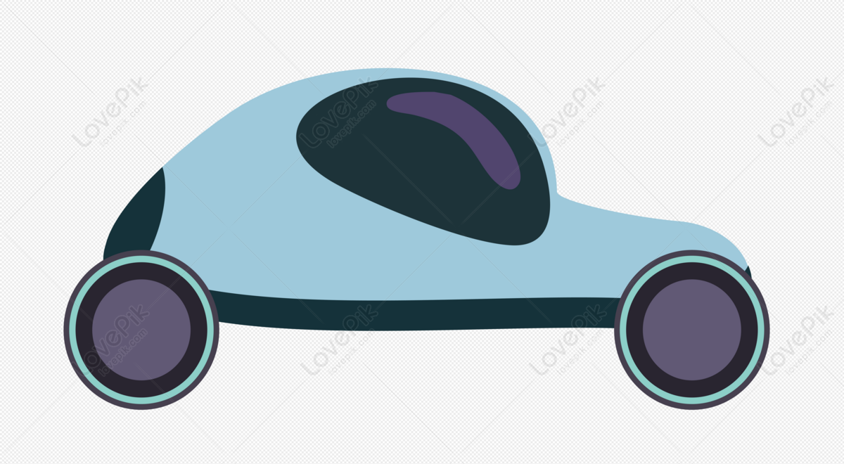 future cartoon cars clipart