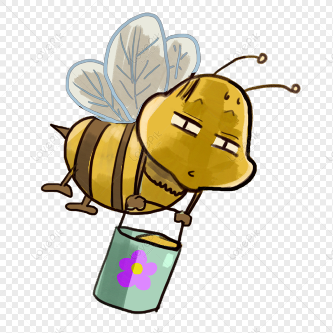 Cartoon Bee PNG Free Download And Clipart Image For Free Download - Lovepik  | 400225493