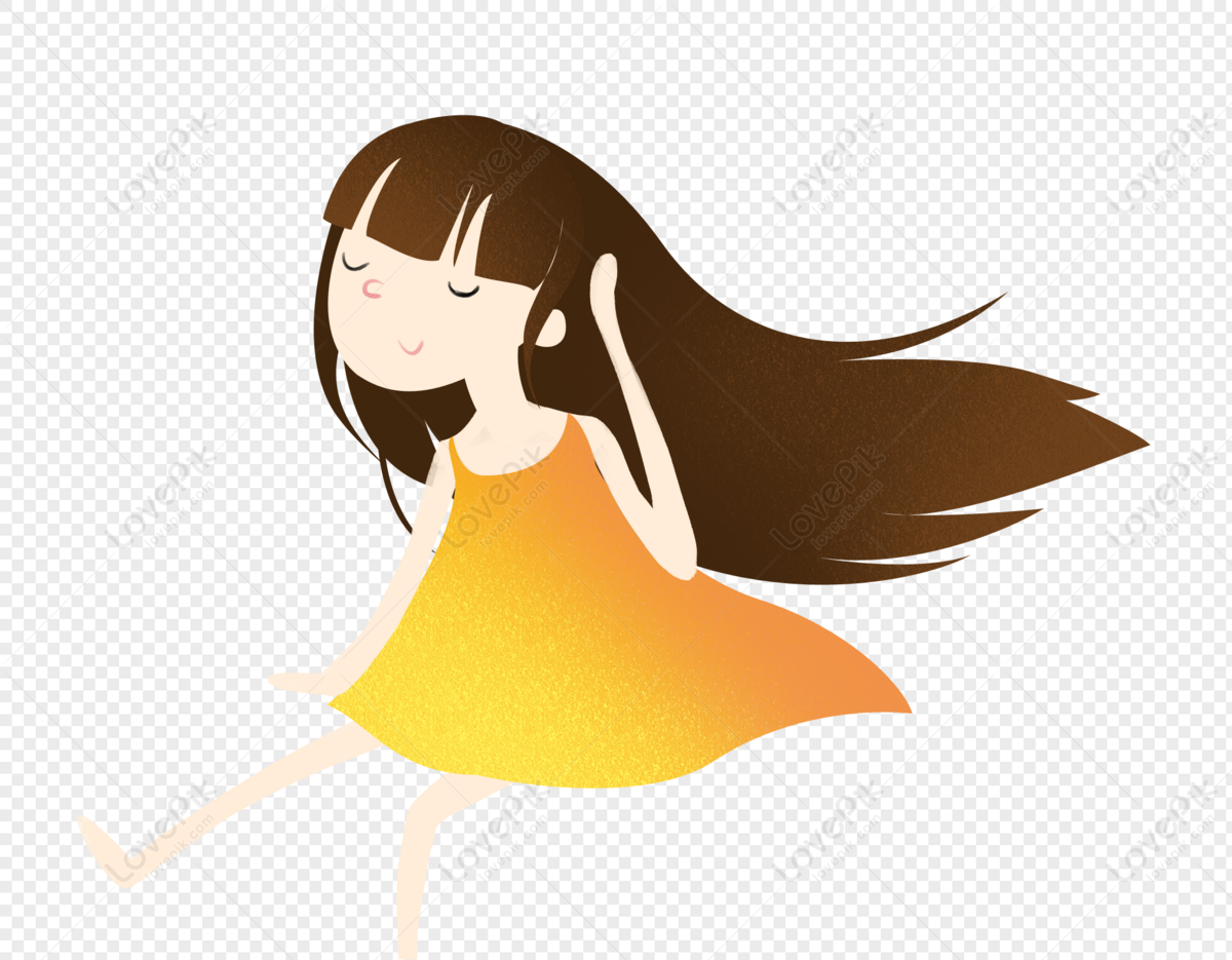 Cartoon Girl PNG Images With Transparent Background | Free Download On  Lovepik