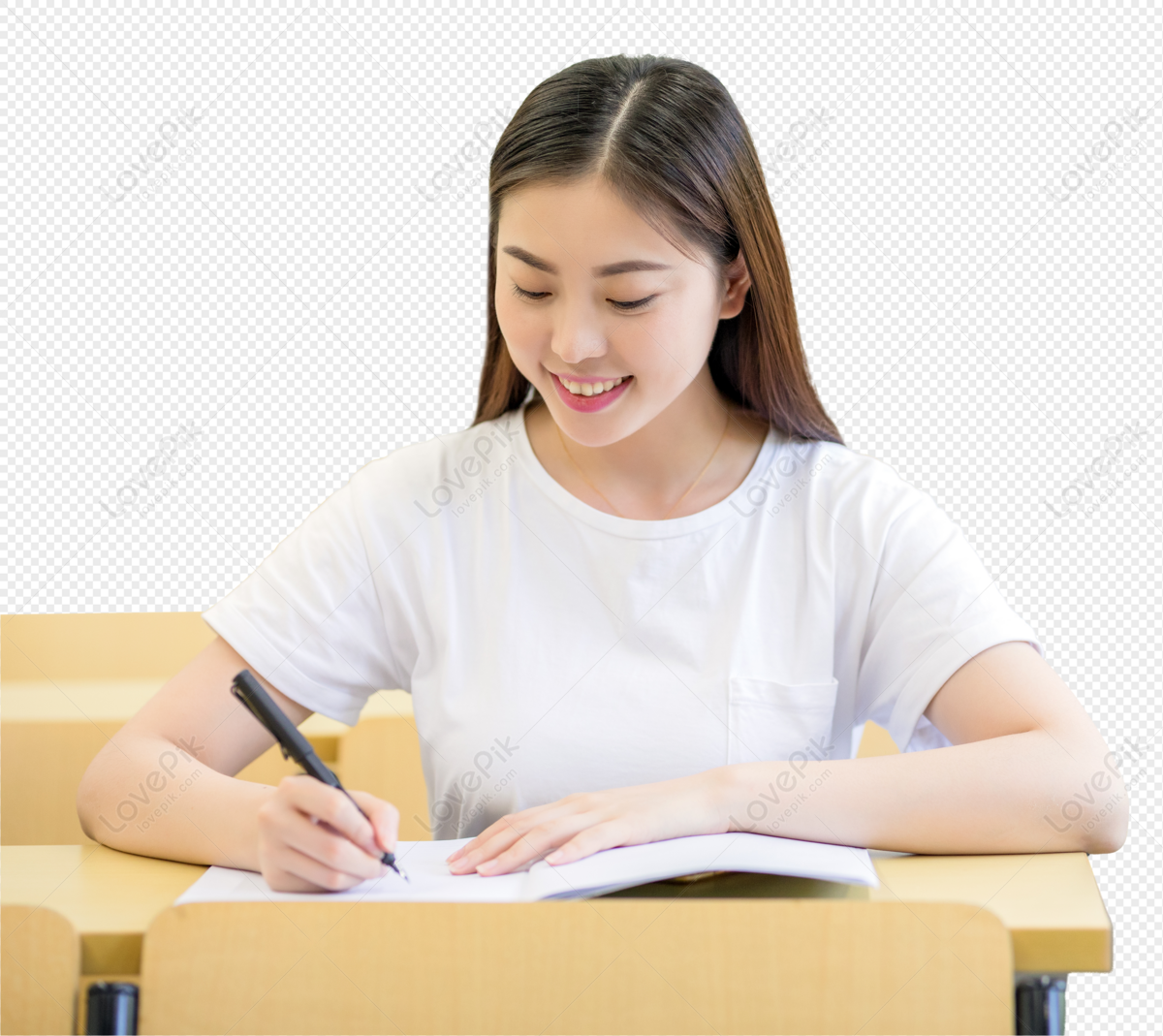 college students in classroom clipart images