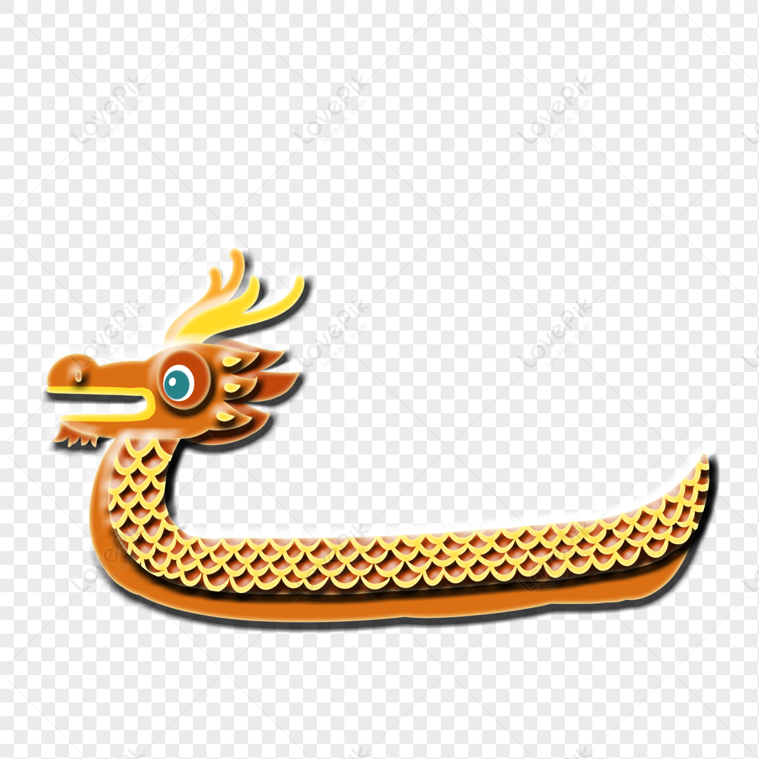 Dragon Boat Festival Dragon Boat Festival material, dragon icon, chinese dragon, art icon png picture