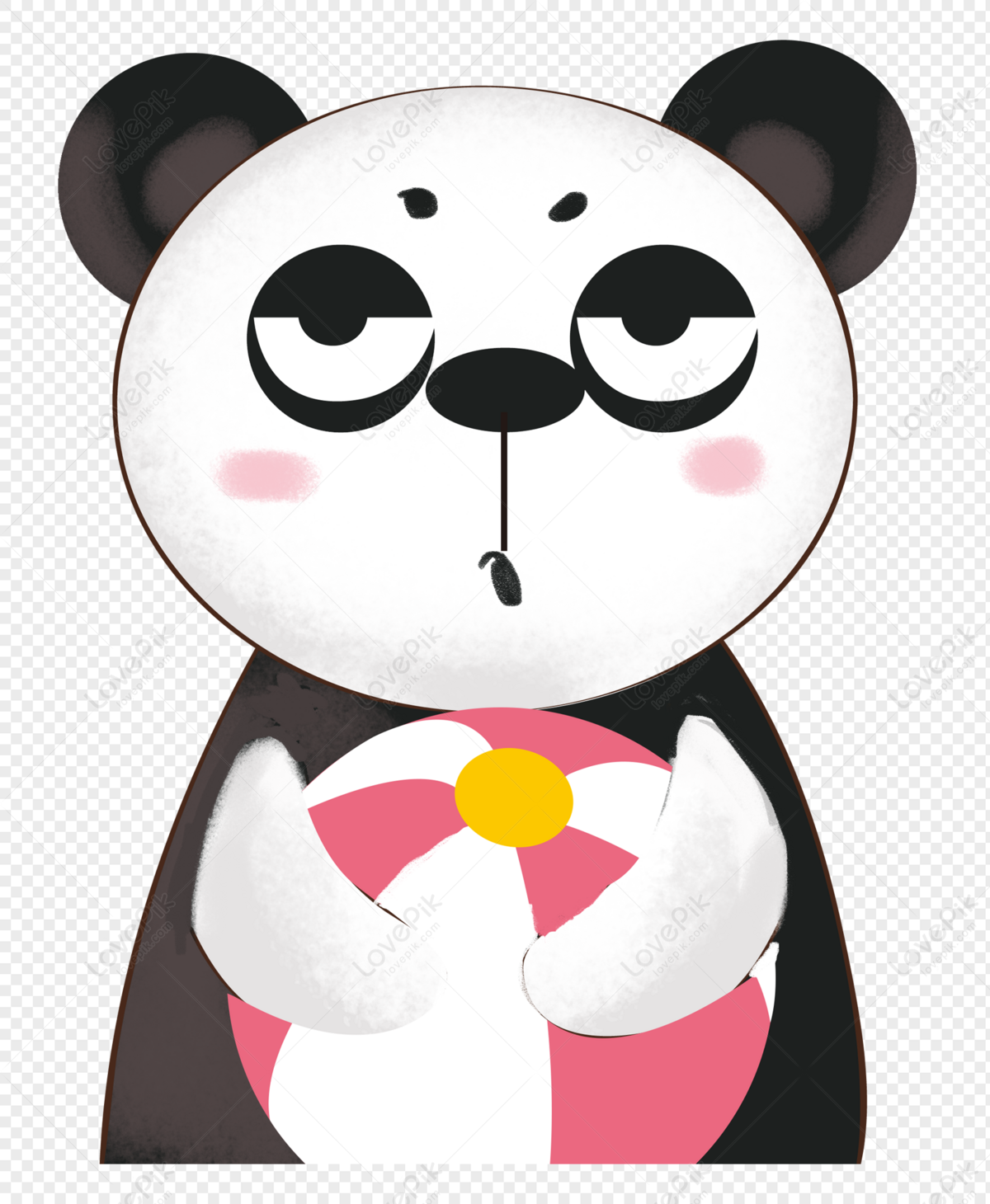 Hand Painted Cartoon Panda PNG Image Free Download And Clipart Image For  Free Download - Lovepik | 400206811
