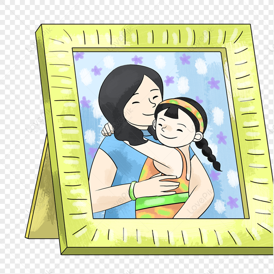 Hình ảnh Ảnh Mẹ Con PNG Miễn Phí Tải Về - Lovepik
