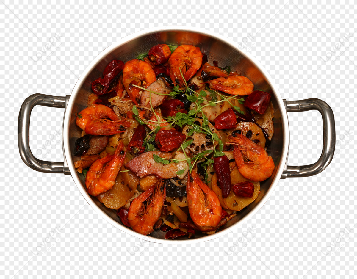 Soup Pot With Clipping Path Stock Photo - Download Image Now