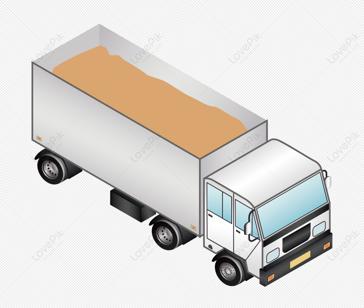 Cartoon Box Truck, Four Wheel, Box Truck Mockup, Vehicle PNG Image Free  Download And Clipart Image For Free Download - Lovepik