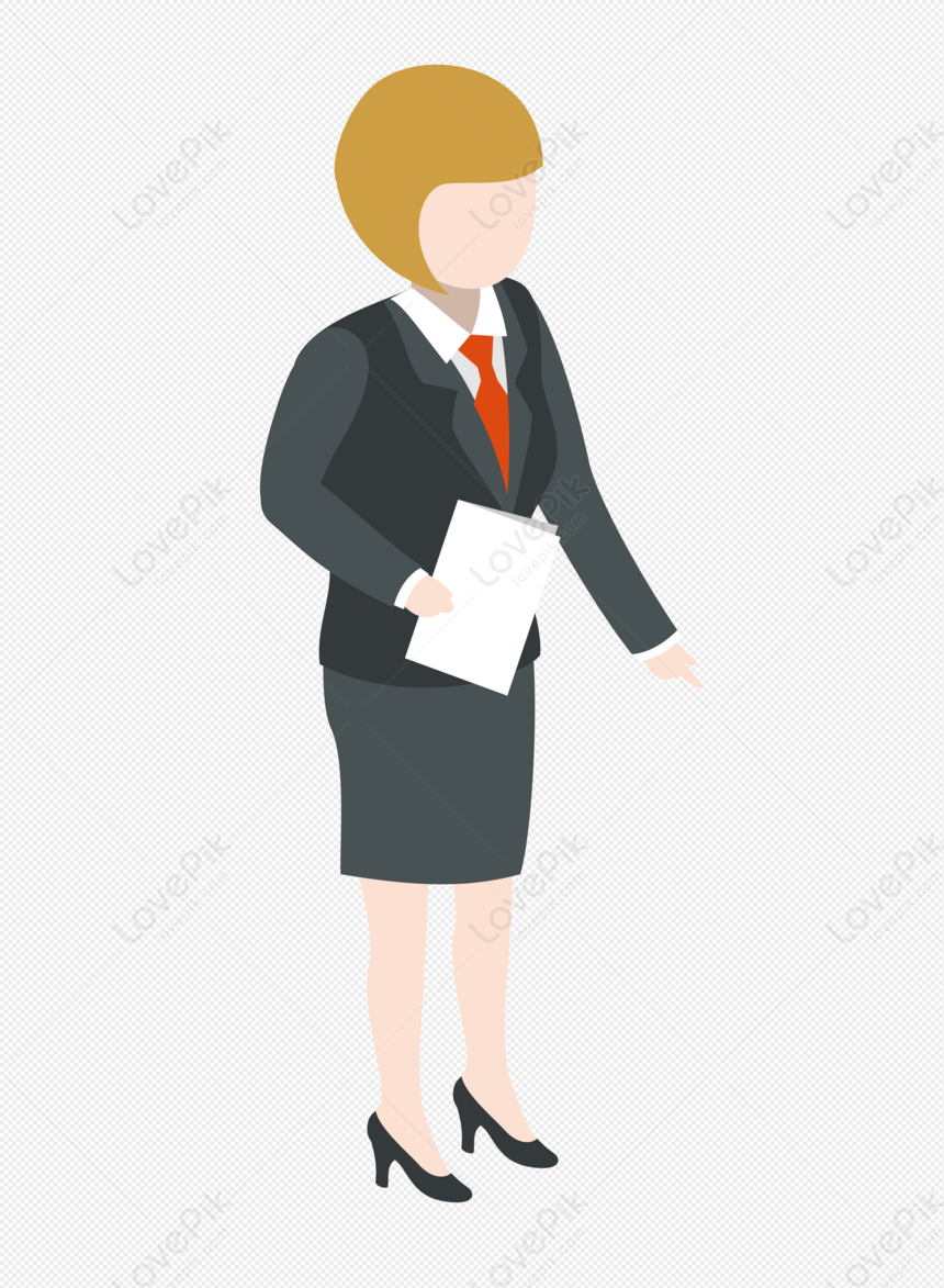 Business Woman, Business Card, Business Women, Material PNG Image And ...