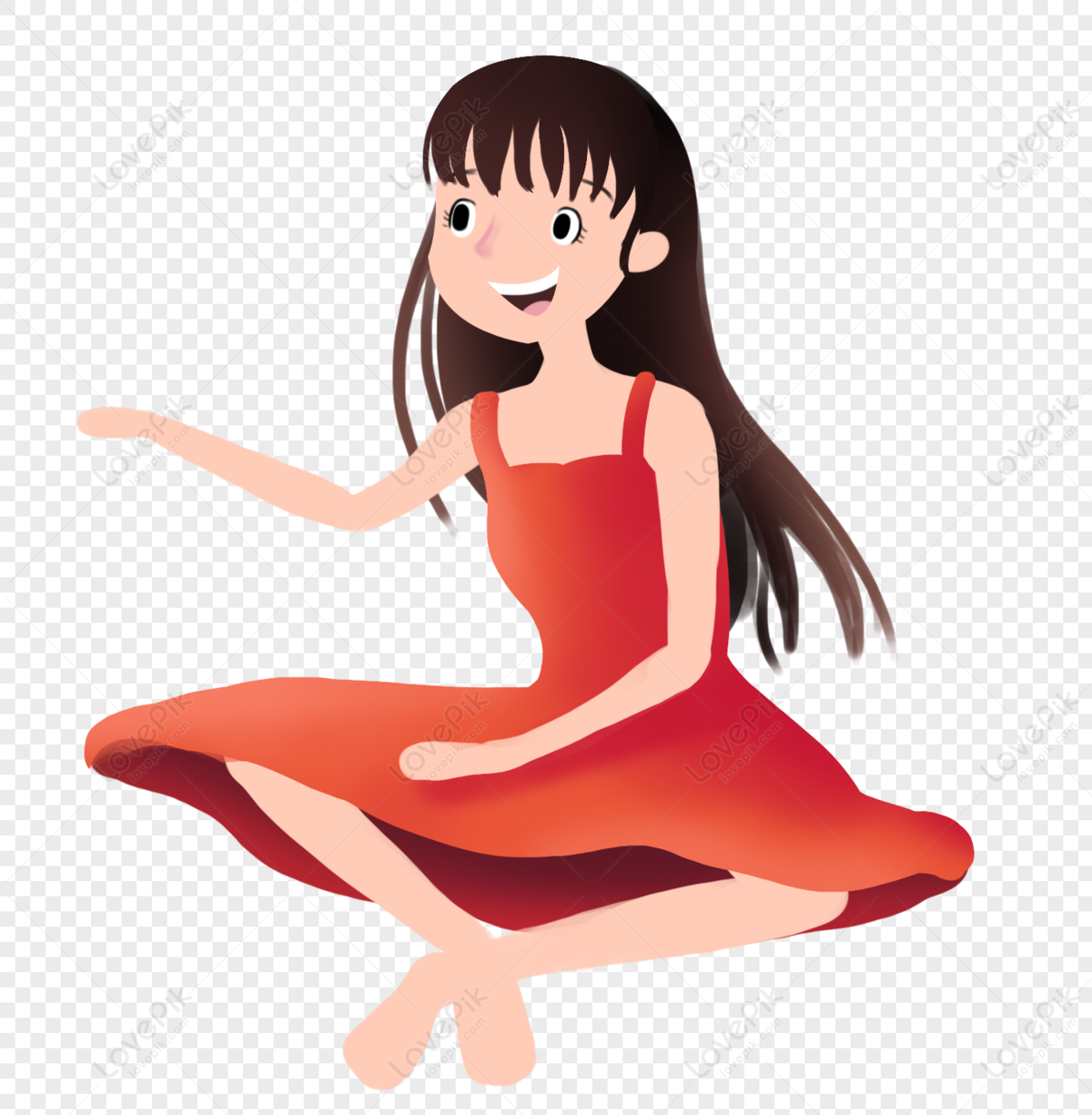 A Menina Pintar Desenhos PNG , Clipart De Menina, Vetor De Menina, Vetor  Dos Desenhos Animados Imagem PNG e PSD Para Download Gratuito