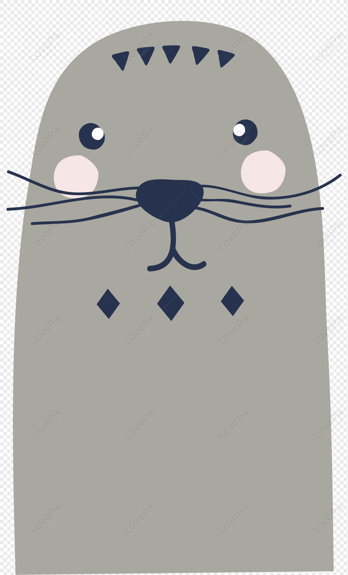 Cartoon Sea Lion PNG Image And Clipart Image For Free Download - Lovepik |  400268338