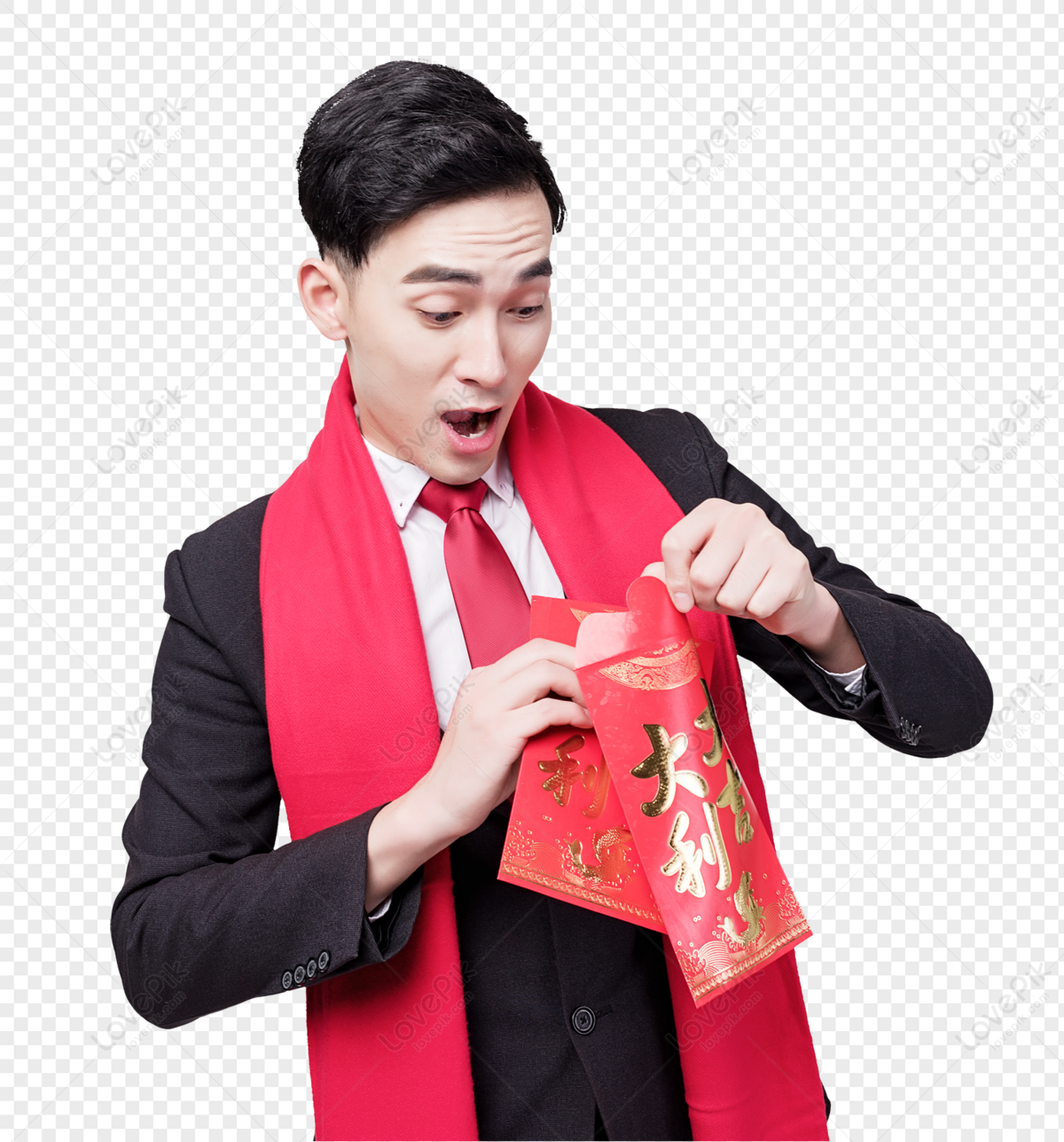 Congratulations to the chinese new year red envelope template template  image_picture free download 401665318_