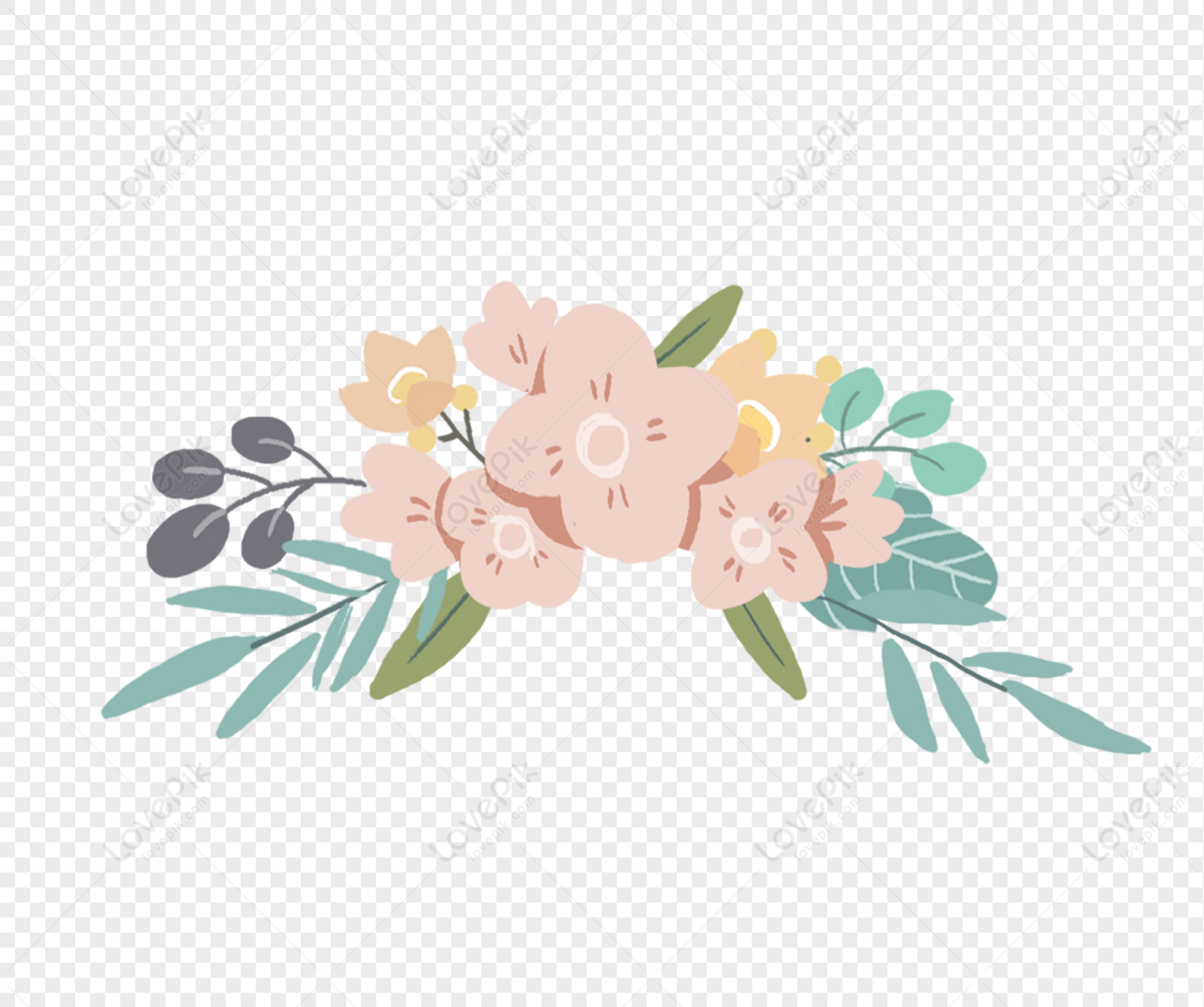 Flowers And Leaves PNG Picture And Clipart Image For Free Download -  Lovepik | 400267855