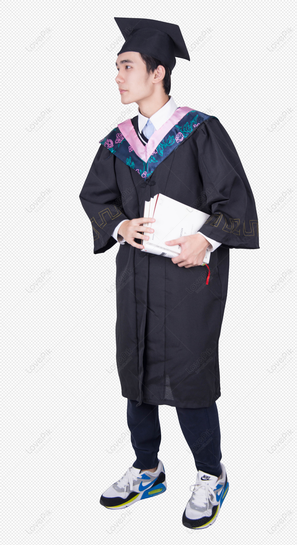Academic Pink Graduation Gown Cap with 2019 Year Charm - China Matte  Graduation Cap and University Cap price | Made-in-China.com