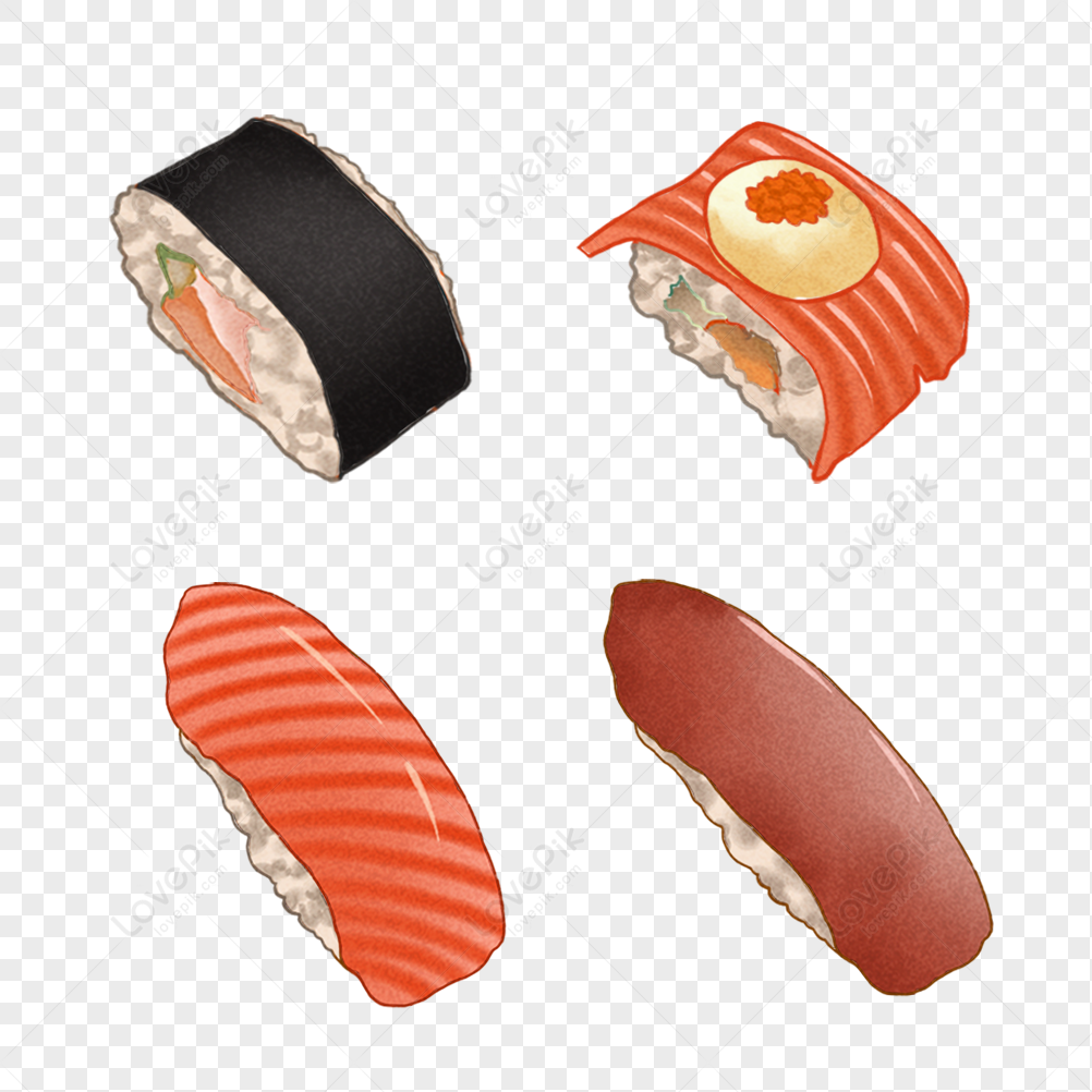 Hình ảnh Nhật Bản Sushi Cuộn PNG Miễn Phí Tải Về - Lovepik