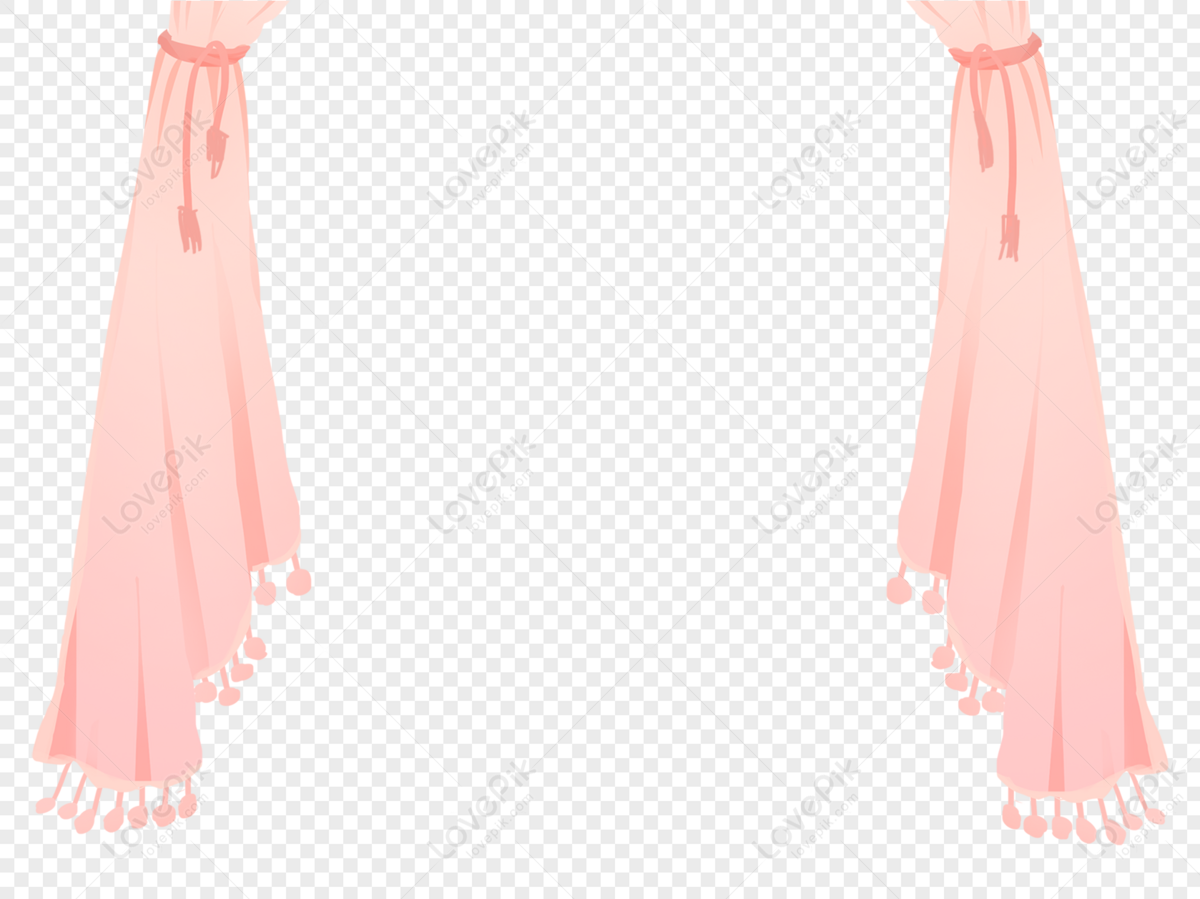 Pink Curtains Free PNG And Clipart Image For Free Download - Lovepik ...