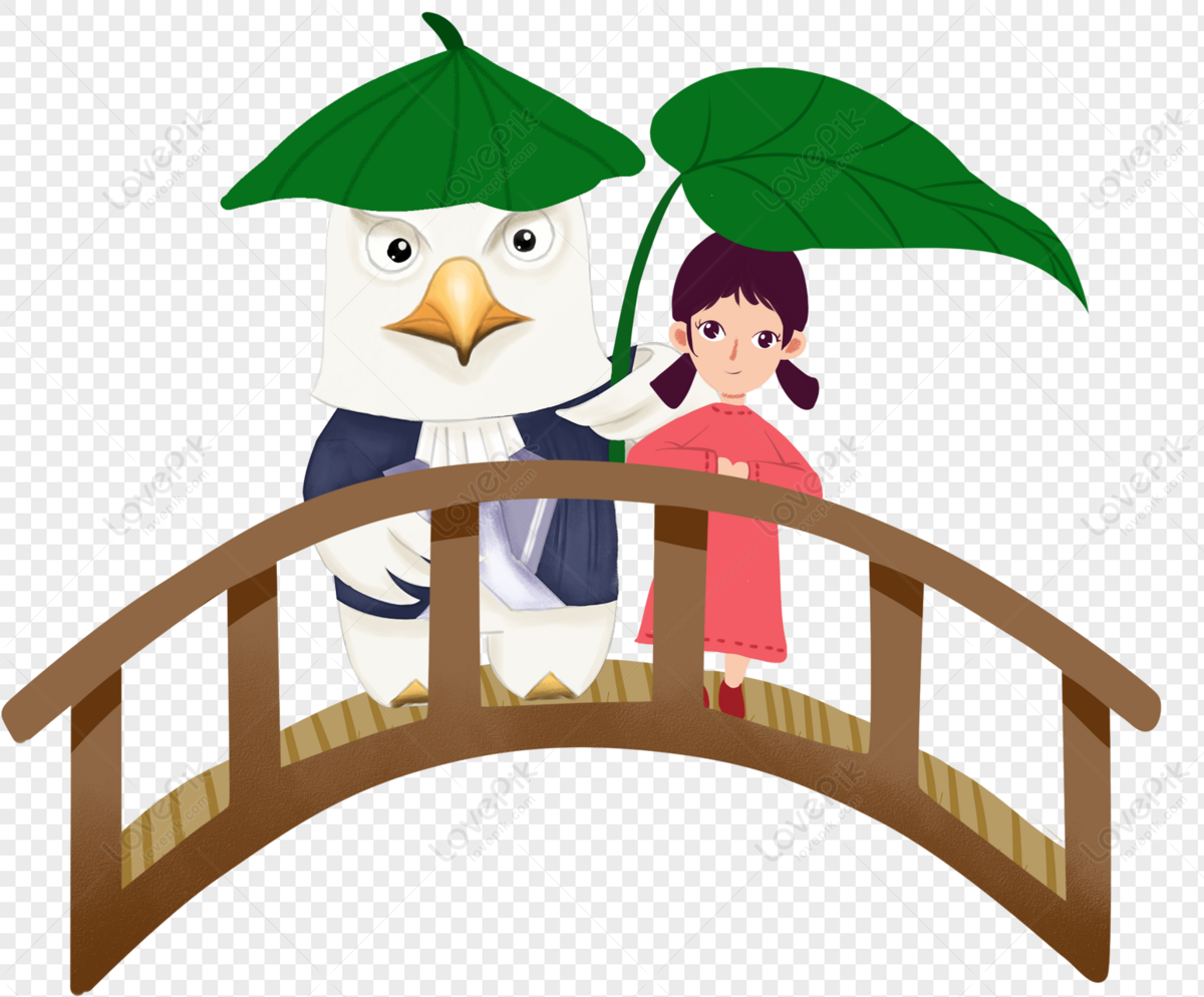The Girl On The Bridge PNG White Transparent And Clipart Image For Free  Download - Lovepik | 400256952