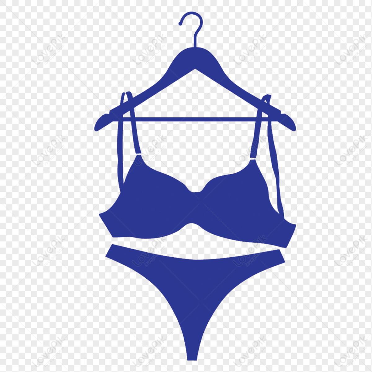 Vector Illustration Of Underwear Icons For Men And Women In Flat Design  Vector, Model, Bikini, White PNG and Vector with Transparent Background for  Free Download