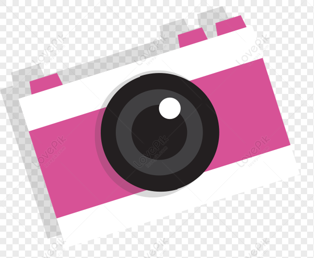 picture of a camera clipart pink