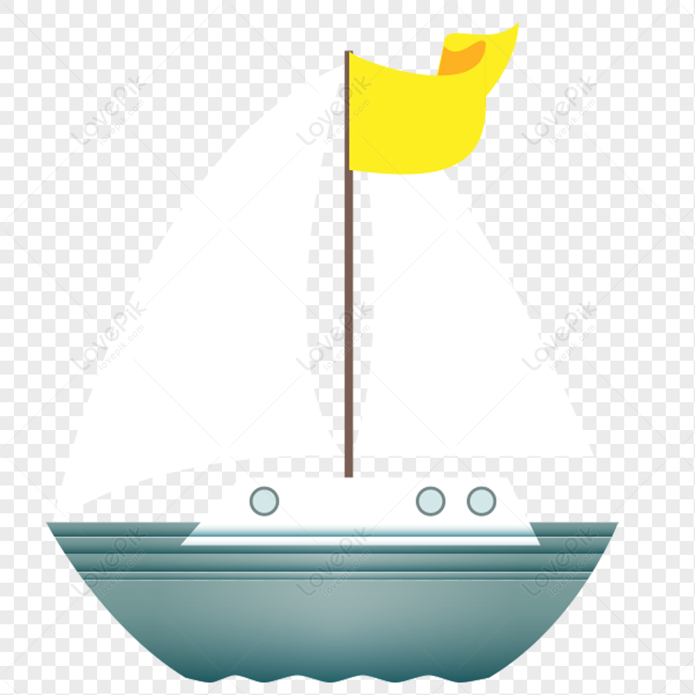 white sailing boat, sailing ship, flag white, light white png transparent image