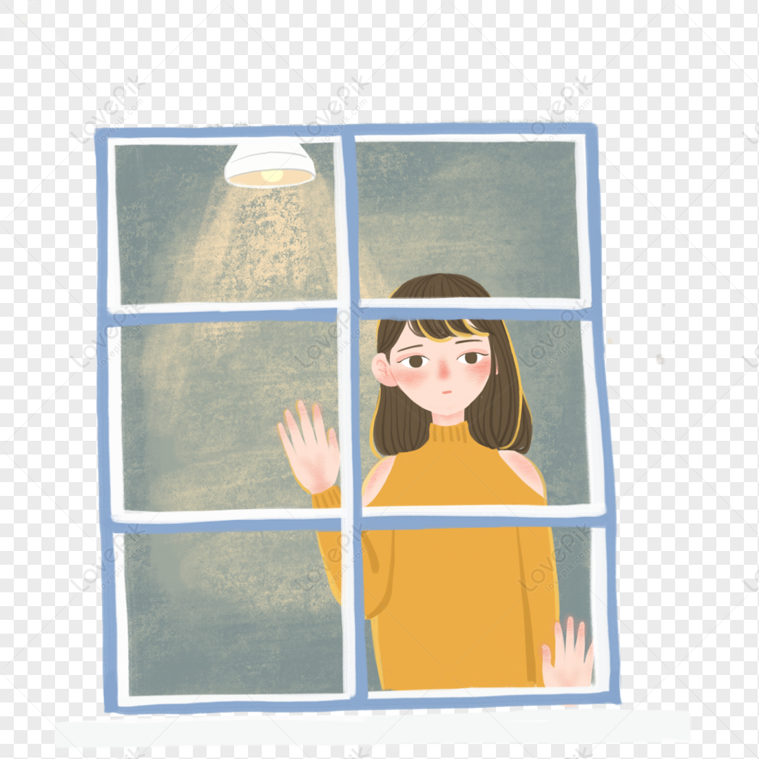 Сочинение девочка у окна