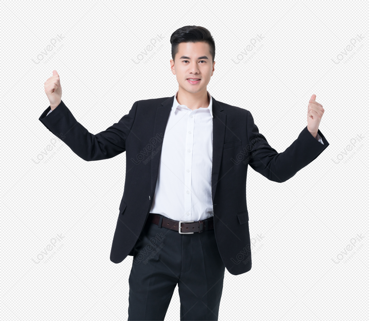 Business Male Image Thumbs Up PNG White Transparent And Clipart Image ...