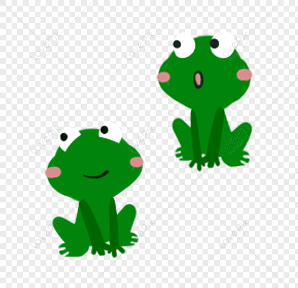 Frog, Cartoon Frog, Dark Green, Cute Frog PNG Picture And Clipart Image ...