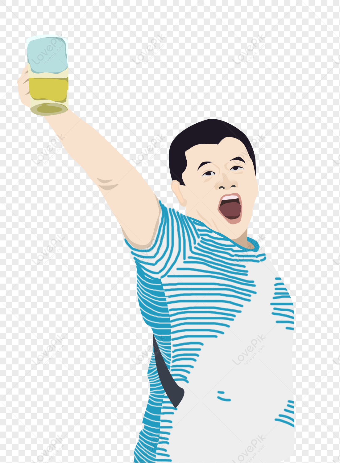 Hình ảnh Người đàn ông Uống Rượu Bia PNG Miễn Phí Tải Về - Lovepik