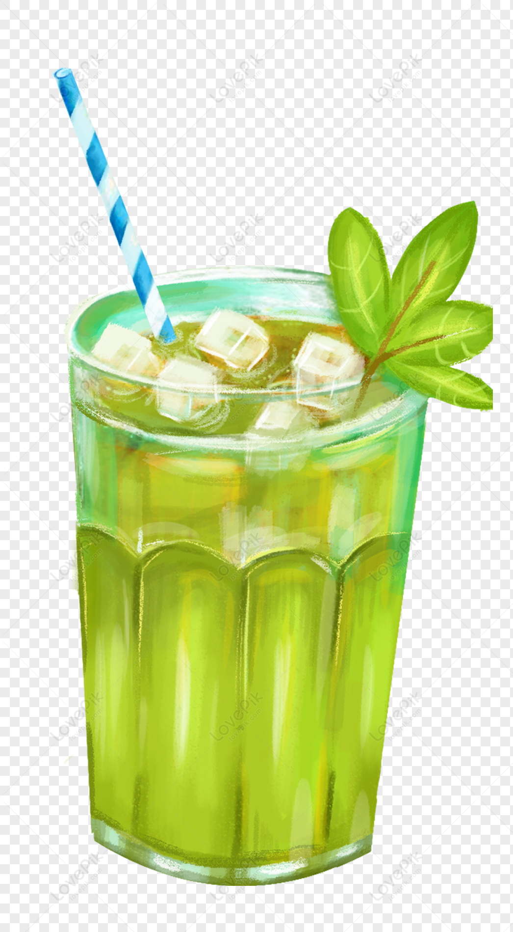 Summer Drinks, Cocktail Drink, Green Light, Drink Glass PNG Transparent ...