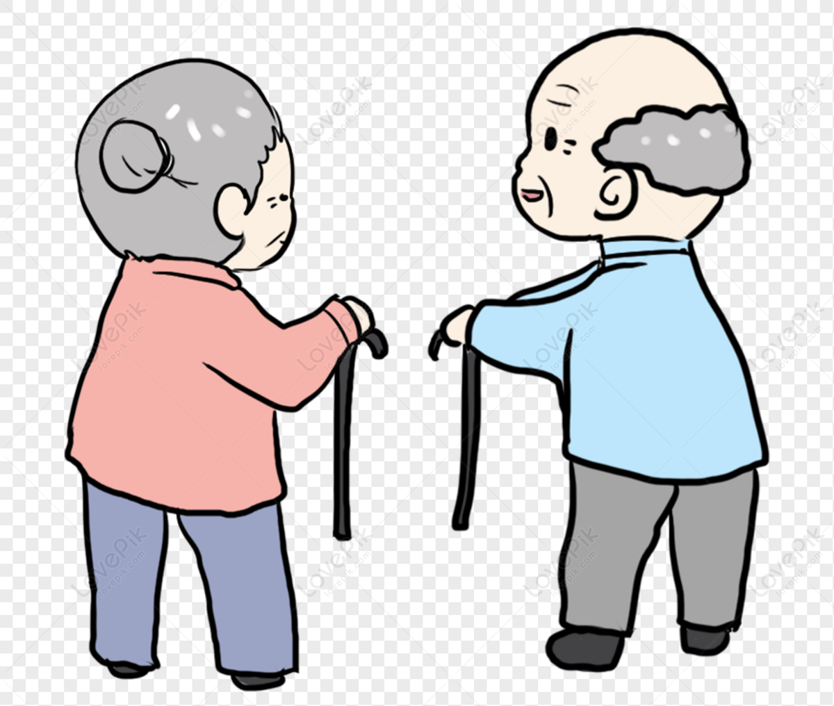 The Elderly PNG Free Download And Clipart Image For Free Download ...