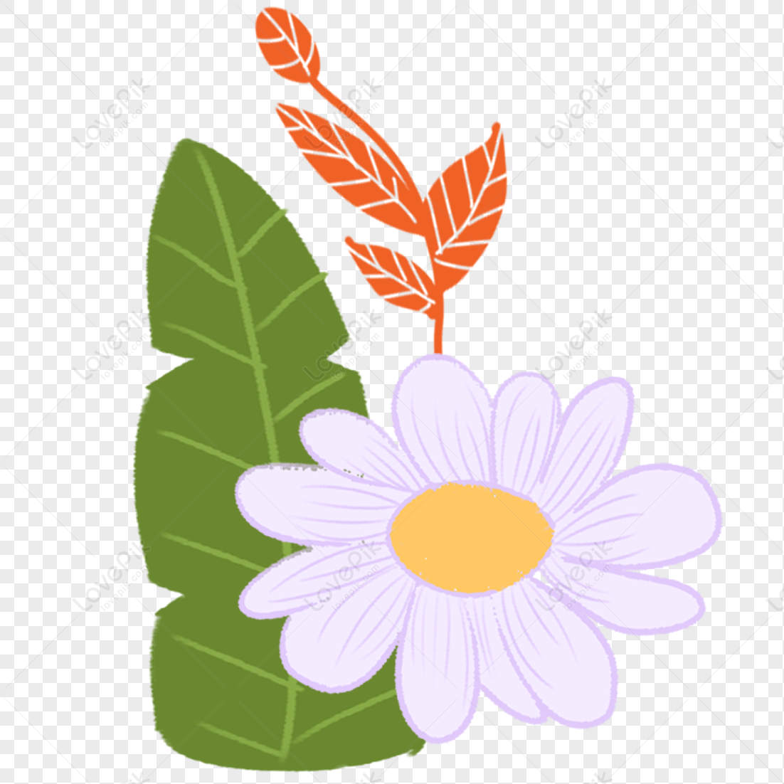 Photo de Végétation Et Fleurs Blanches, peint à la main, illustration,  matériel Graphique images free download - Lovepik | 400357211