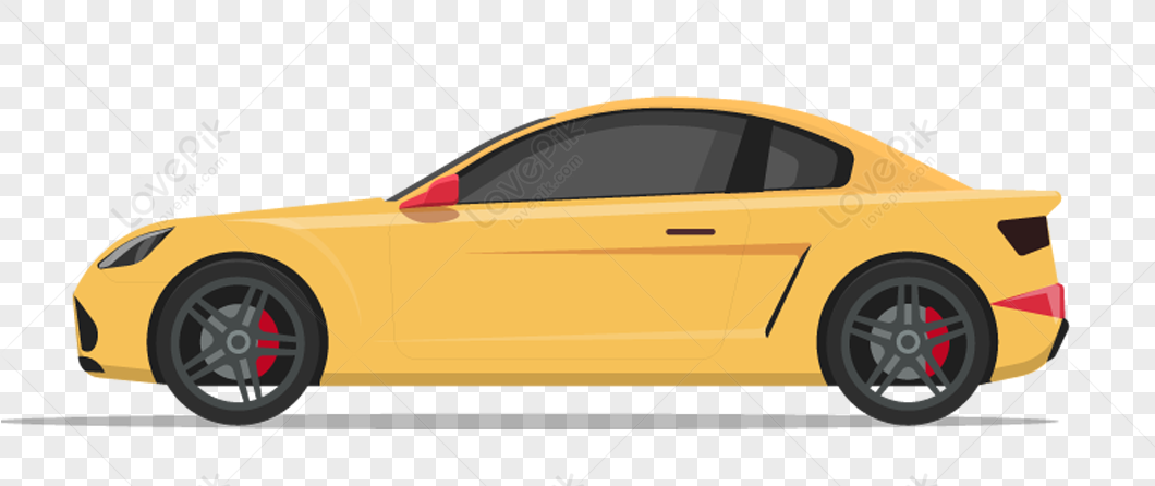 Yellow Car PNG Images With Transparent Background