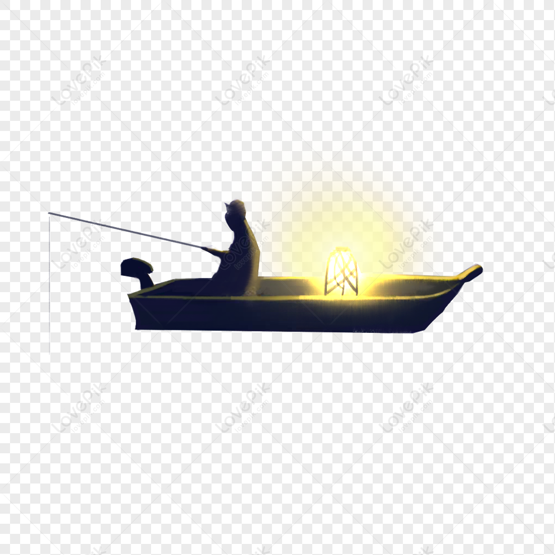 boat, boat fishing, boat silhouette, black boat png white transparent