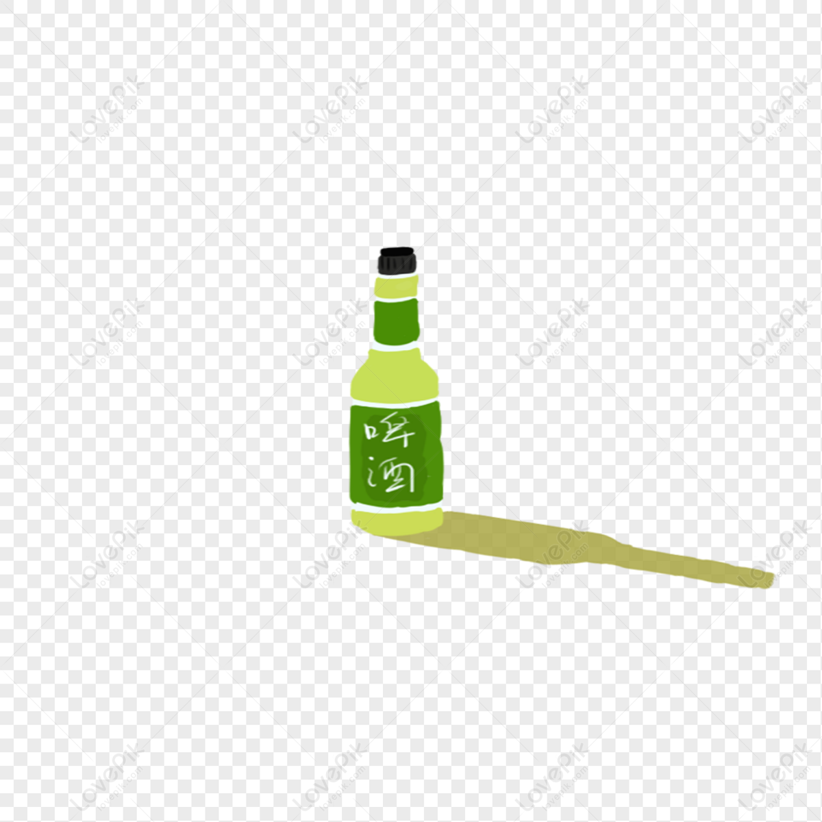 Hand Painted Holiday Beer Elements PNG Hd Transparent Image And Clipart ...