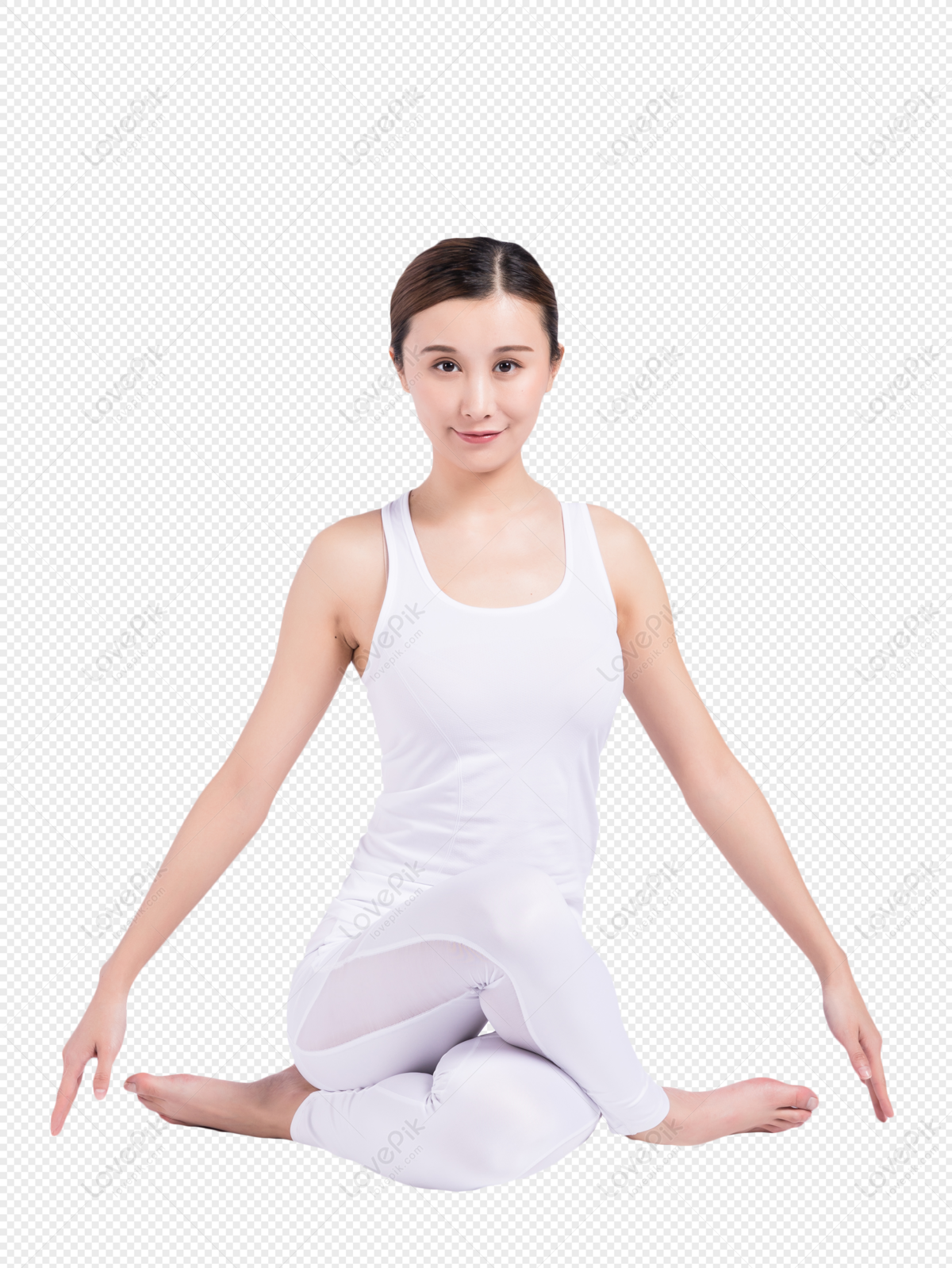 Hình ảnh Sức Khỏe Phụ Nữ Trong Tập Yoga PNG Miễn Phí Tải Về - Lovepik