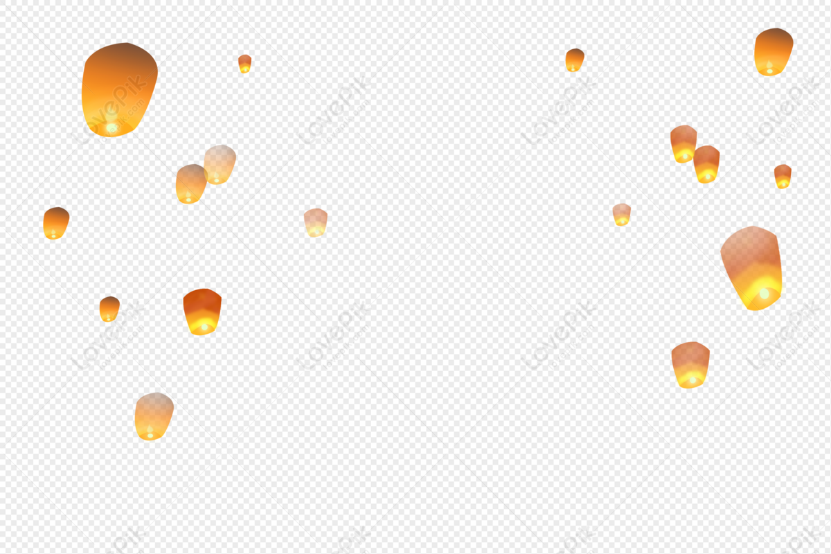 Flying Latern PNG Images With Transparent Background | Free Download On ...