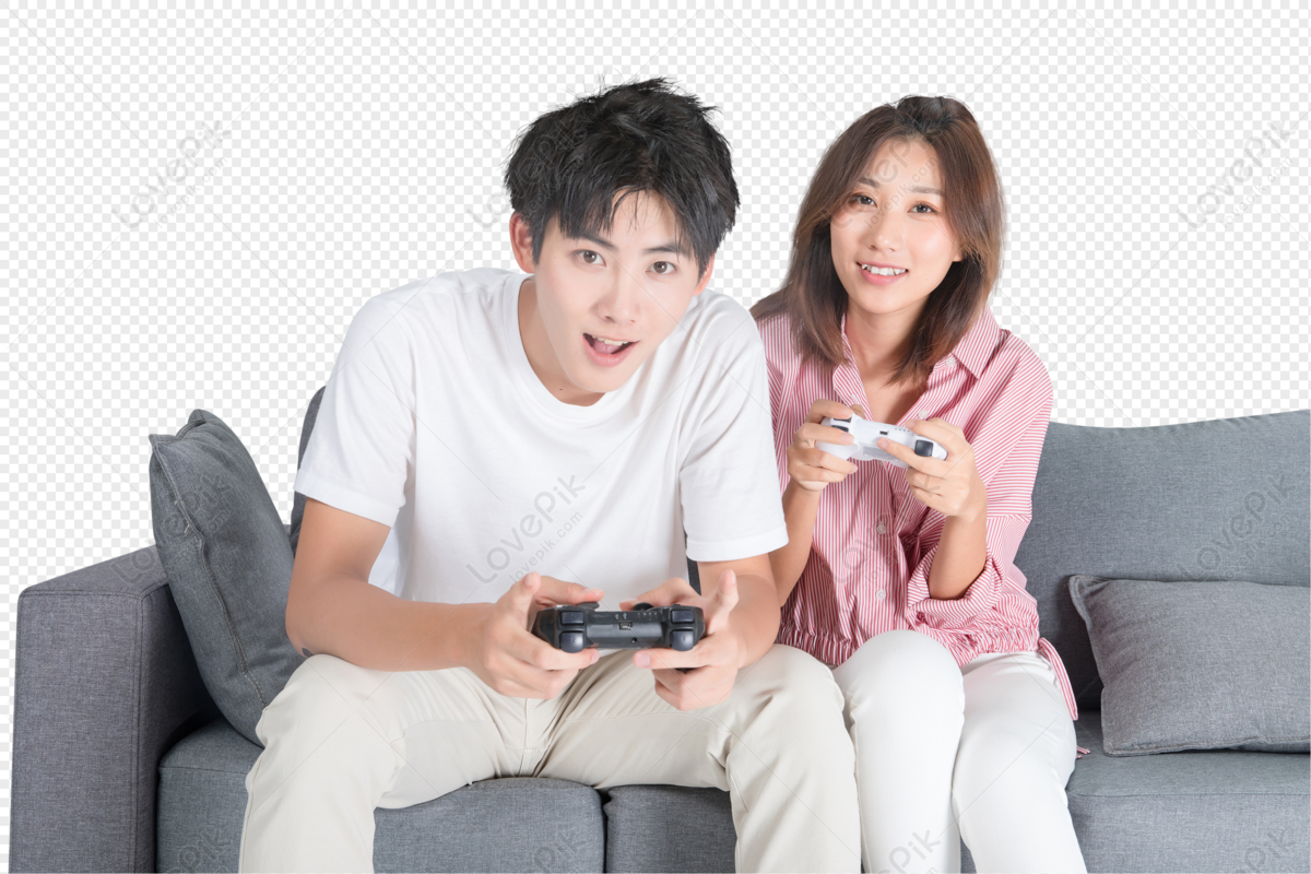 自宅でカップルゲームをプレイイメージ グラフィックス Id Prf画像フォーマットpng Jp Lovepik Com