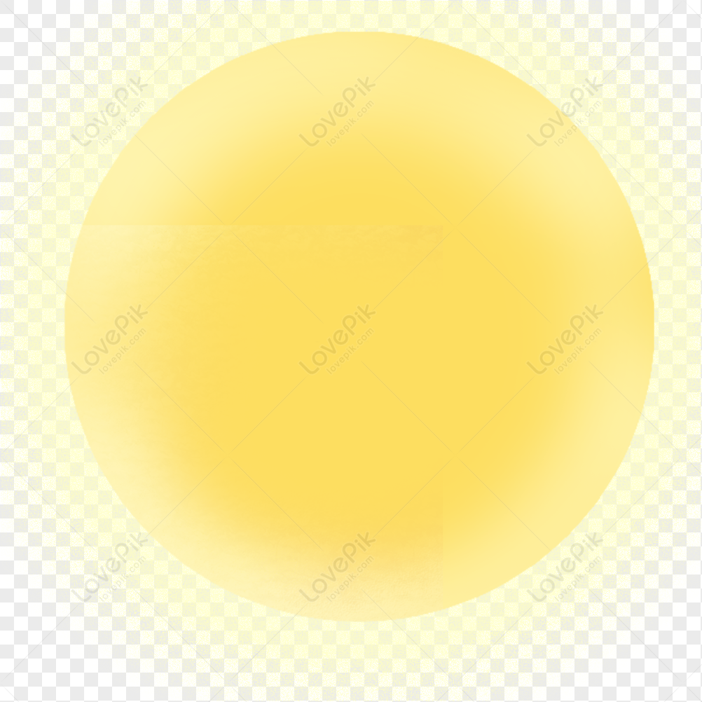 Moon, Simple Yellow, Light Yellow, Chinese Yellow Png Picture And 