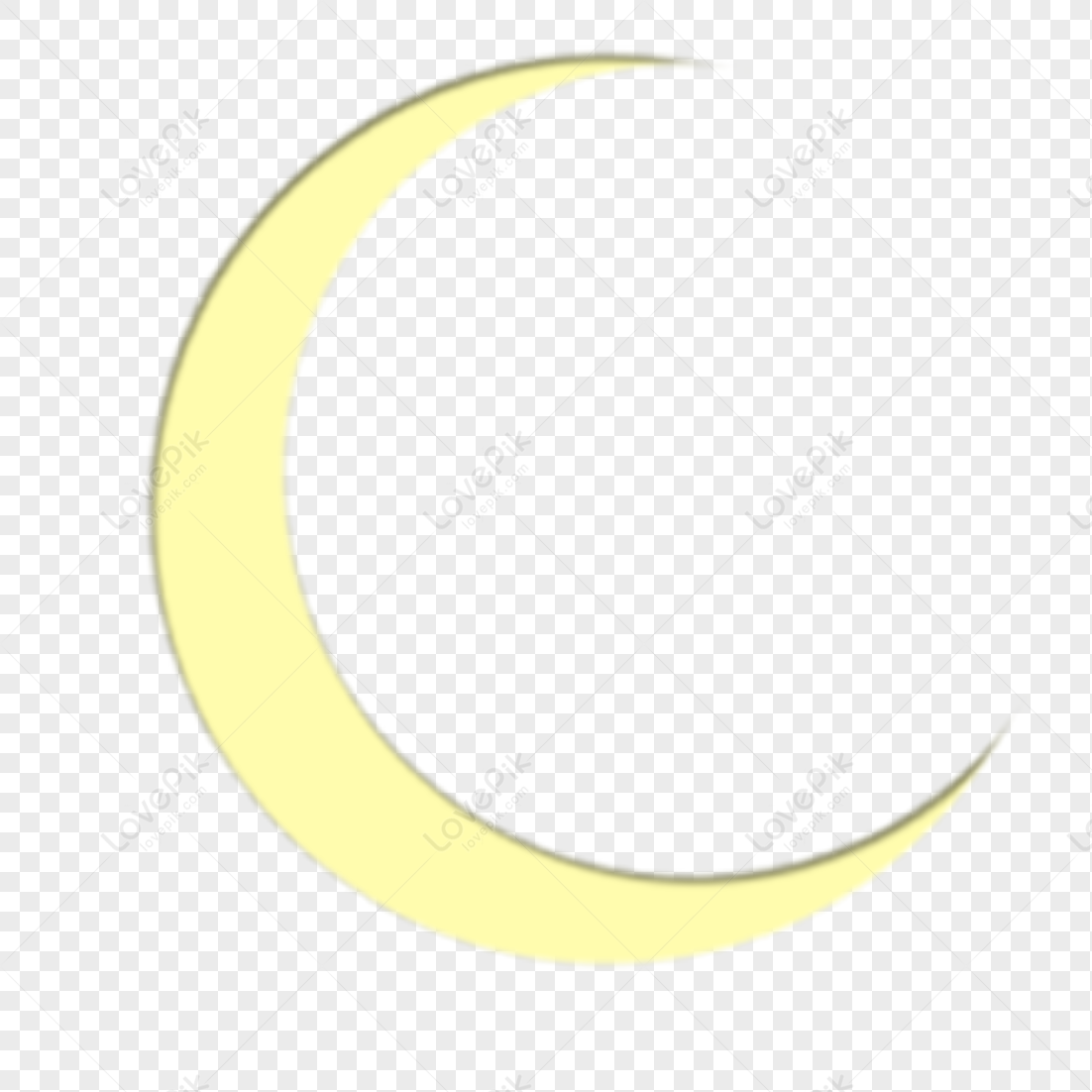 Moon, Moon White, Crescent Moon, Material PNG Transparent Background ...