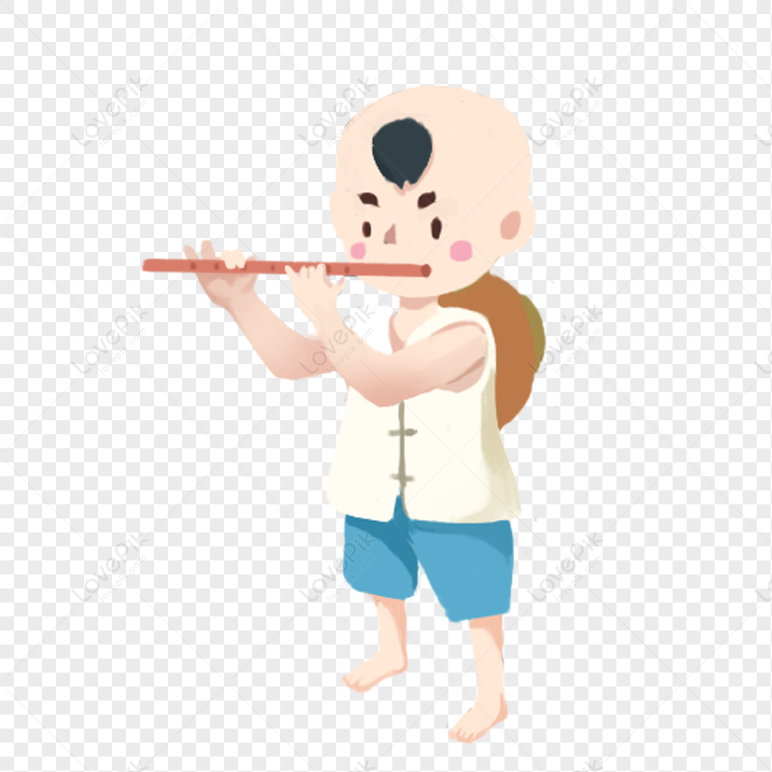 Niño Tocando La Flauta Png Imágenes Gratis Lovepik