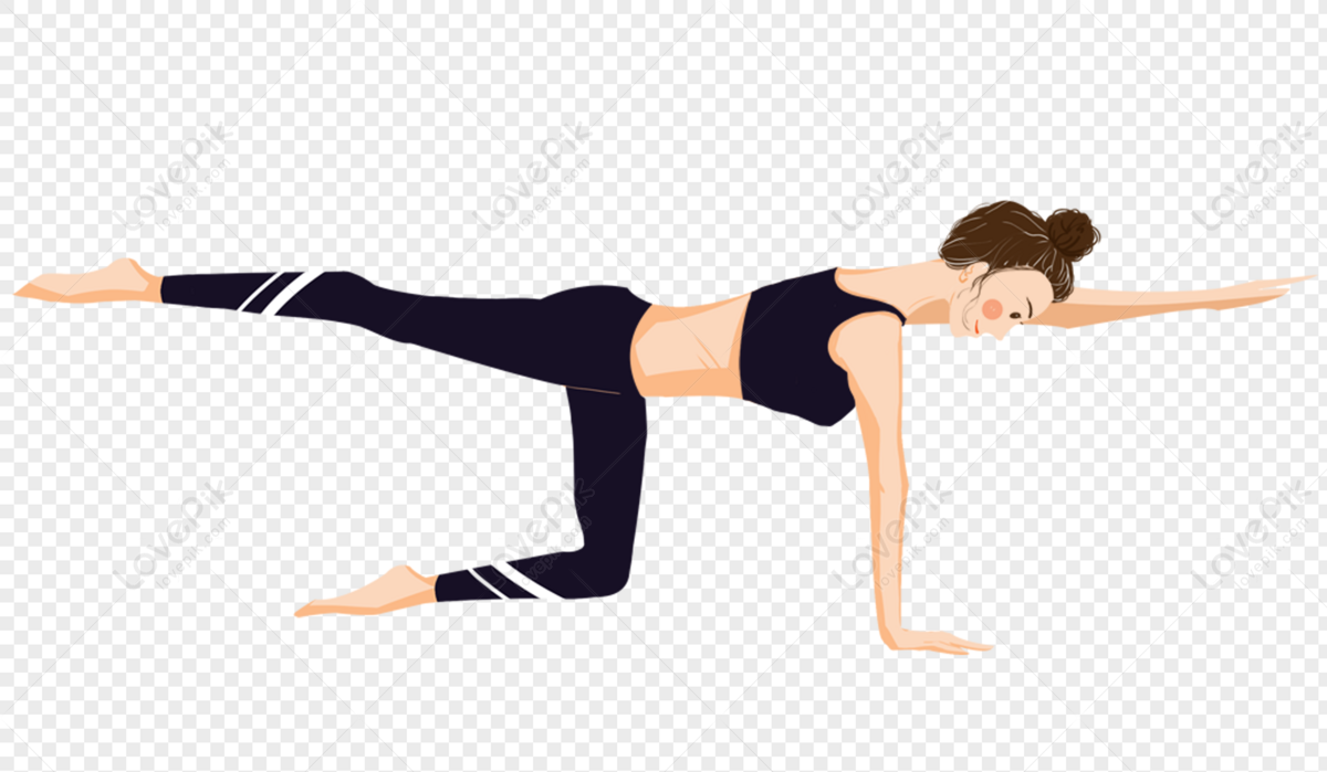 Yoga Girls PNG Images With Transparent Background