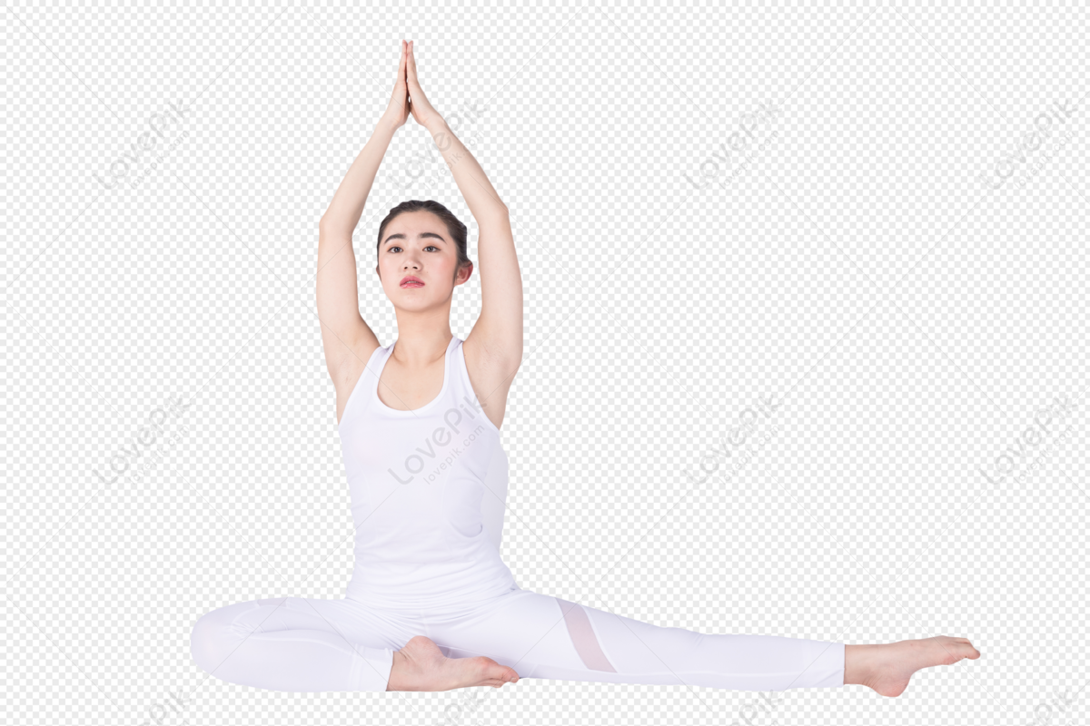 Yoga Girls PNG Images With Transparent Background