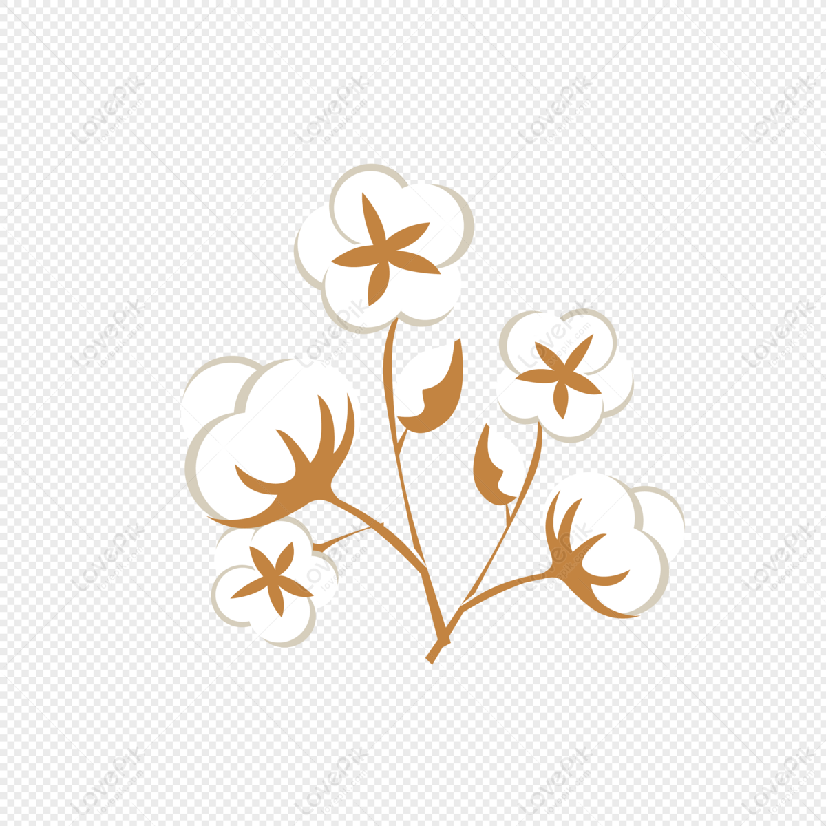 Aesthetic Drawn Flowers Decoration Image PNG Image And Clipart Image ...